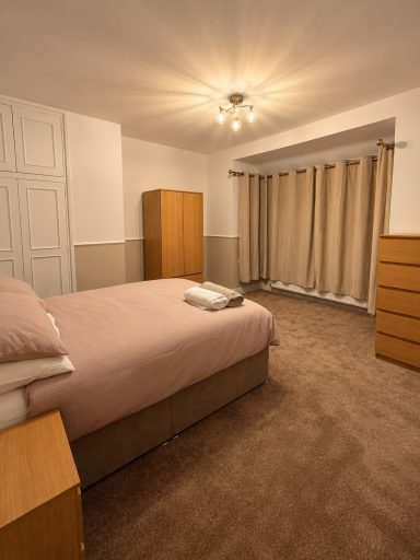 Comfortable double bedroom with neutral decor, Cosy Retreats